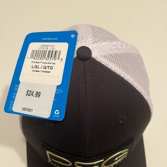 Columbia PFG Performance‎ Fishing Gear Hat Snapback Trucker Style Mesh Size L/XL - Picture 2 of 7